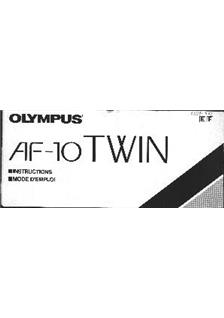 Olympus AF 10 Twin manual. Camera Instructions.